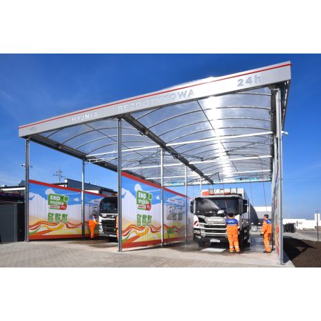 Egyedi kivitelezésű TGK mosóállomás