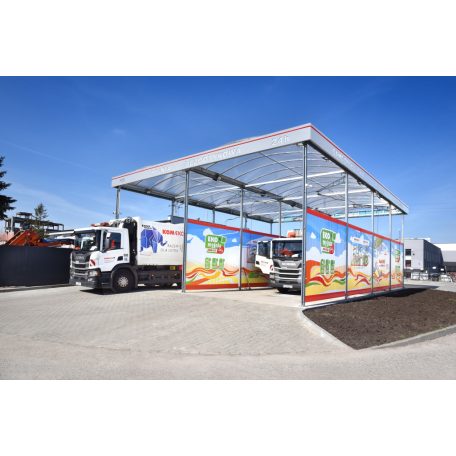 Egyedi kivitelezésű TGK mosóállomás