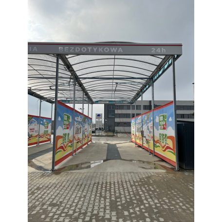 Egyedi kivitelezésű TGK mosóállomás