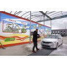 Egyedi kivitelezésű TGK mosóállomás