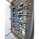 2 beállás, önkiszolgáló autómosó technológia szekrényben 