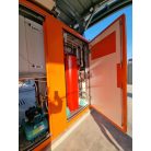 3 beállás, önkiszolgáló autómosó technológia szekrényben 