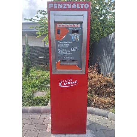 Bankjegyváltó Euro-Ekol kiegészítő ház szabadon álló kivitelhez