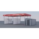 Önkiszolgáló autómosó tető Bronz Design 2 állás 