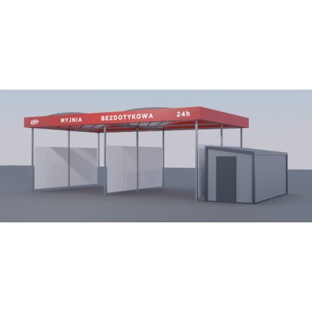 Önkiszolgáló autómosó tető Bronz Design 2 állás 