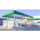 Önkiszolgáló autómosó tető Bronz Design 2 állás 