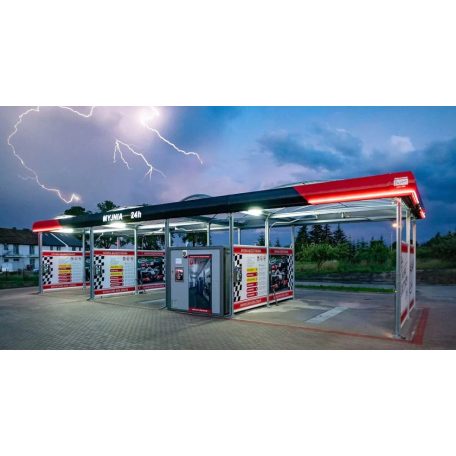 Önkiszolgáló autómosó tető Bronz Design 3 állás 