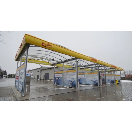 Önkiszolgáló autómosó tető Bronz Design 3 állás 