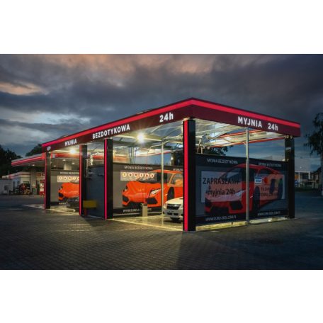 Önkiszolgáló autómosó tető Gold Premium Design 2 állás