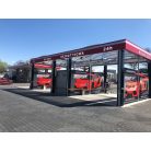 Önkiszolgáló autómosó tető Gold Premium Design 2 állás