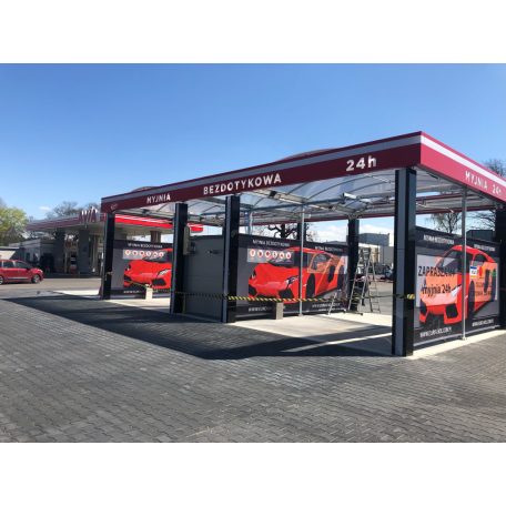 Önkiszolgáló autómosó tető Gold Premium Design 2 állás