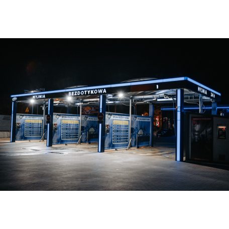 Önkiszolgáló autómosó tető Gold Premium Design 3+1 állás