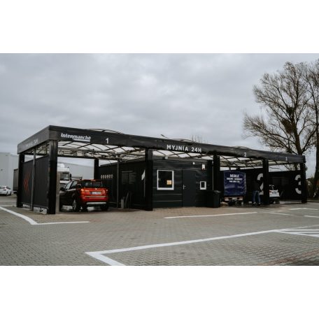  Önkiszolgáló autómosó tető Gold Premium Design 3 állás