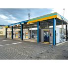  Önkiszolgáló autómosó tető Gold Premium Design 3 állás