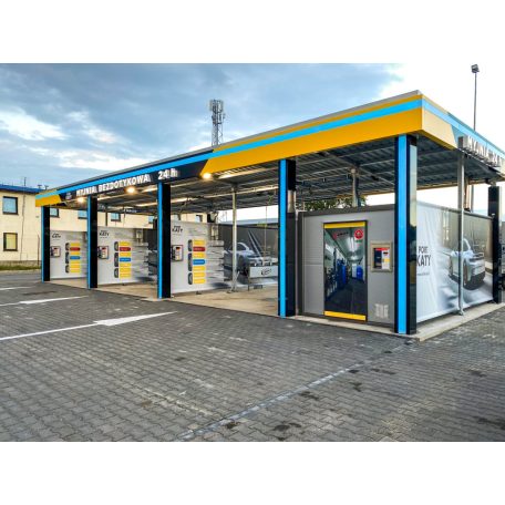  Önkiszolgáló autómosó tető Gold Premium Design 3 állás