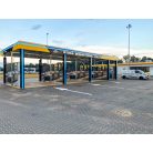  Önkiszolgáló autómosó tető Gold Premium Design 3 állás