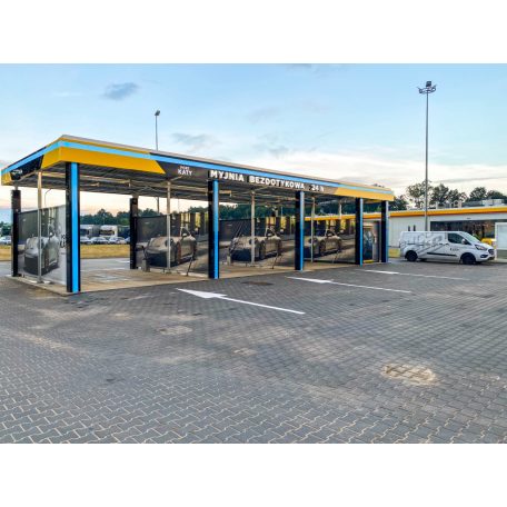  Önkiszolgáló autómosó tető Gold Premium Design 3 állás