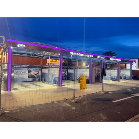  Önkiszolgáló autómosó tető Gold Premium Design 4+1 állás