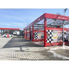 Önkiszolgáló autómosó tető Gold Design 3+1 állás