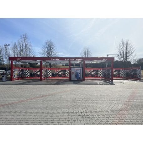 Önkiszolgáló autómosó tető Gold Design 3+1 állás