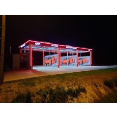 Önkiszolgáló autómosó tető Gold Design 3 állás