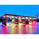 Önkiszolgáló autómosó tető Gold Design 4 állás