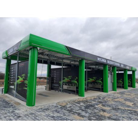 Önkiszolgáló autómosó tető Gold Design 4 állás