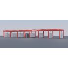 Önkiszolgáló autómosó tető Gold Design 6 állás