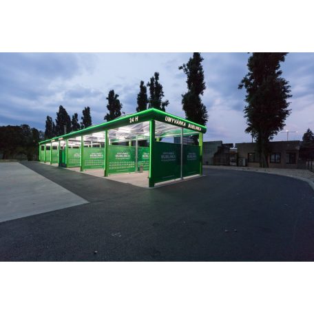 Önkiszolgáló autómosó tető Gold Design 6 állás