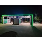 Önkiszolgáló autómosó tető New Design 2+1 állás