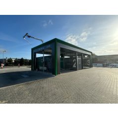 Önkiszolgáló autómosó tető New Design 2+1 állás