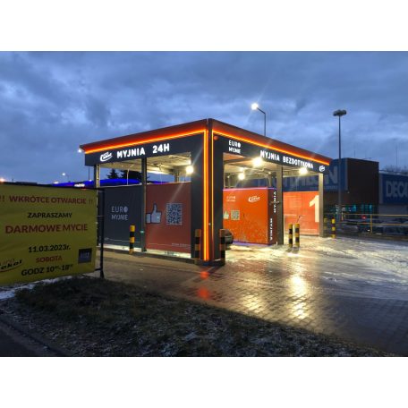  Önkiszolgáló autómosó tető New Design 2 állás