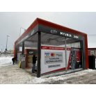  Önkiszolgáló autómosó tető New Design 2 állás