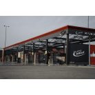  Önkiszolgáló autómosó tető New Design 6 állás