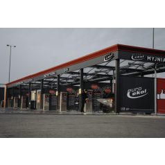  Önkiszolgáló autómosó tető New Design 6 állás