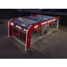 Önkiszolgáló autómosó tető Piano Design 2 állás