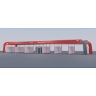 Önkiszolgáló autómosó tető Piano Design 6 állás