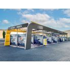 Önkiszolgáló autómosó tető Piano Design 6 állás