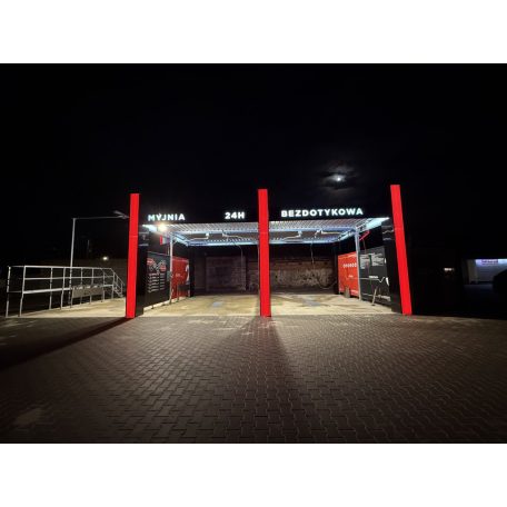 Önkiszolgáló autómosó tető Prestige 2+1 állás