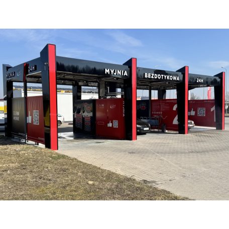  Önkiszolgáló autómosó tető Prestige 3 állás