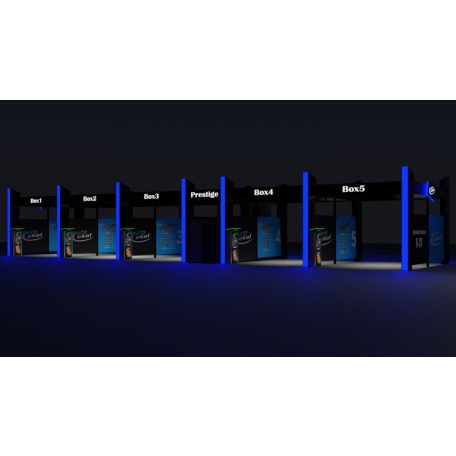  Önkiszolgáló autómosó tető Prestige 5 állás