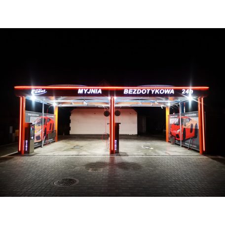 Önkiszolgáló autómosó tető Silver Design 2 állás