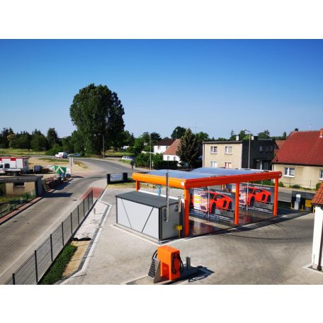 Önkiszolgáló autómosó tető Silver Design 2 állás