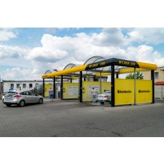 Önkiszolgáló autómosó tető Silver Design 3 állás